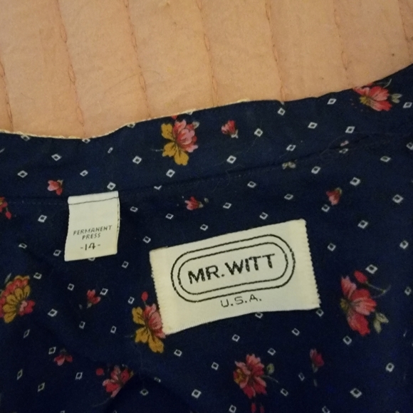 Vintage Mr Witt Blouse - Picture 6 of 8